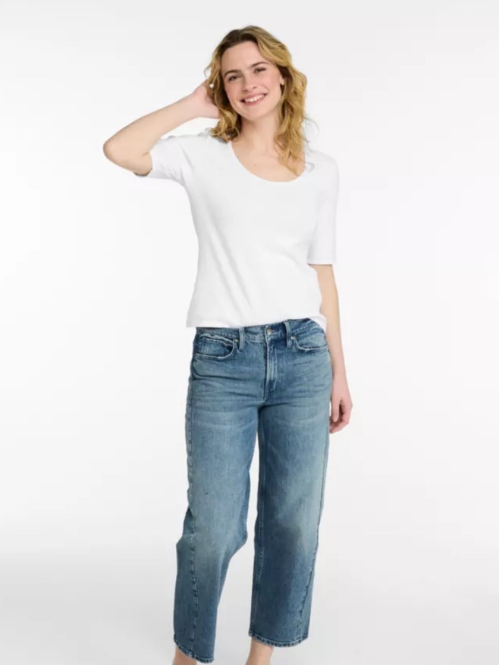 L.L. Bean Signature Scoop Neck